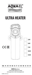 Aquael ULTRA FILTER Manual Instrucitons