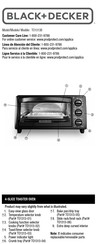 Black & Decker TO1313B Manual