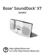 Bose SoundDock XT Manual