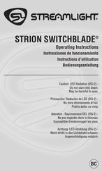 StreamLight STRION SWITCHBLADE Operating Instructions