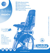 Bobike Maxi+ User Instructions