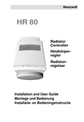 Honeywell HR 80 Installation And User Manual