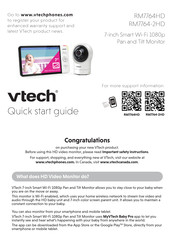 VTech RM7764HD Quick Start Manual