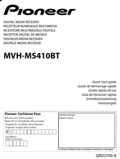 Pioneer MVH-MS410BT Quick Start Manual