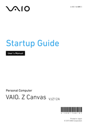 VAIO Z Canvas User Manual
