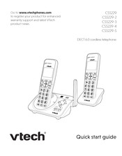VTech CS5229-3 Quick Start Manual