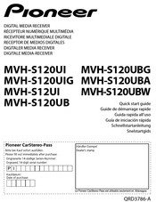 Pioneer MVH-S120UBW Quick Start Manual