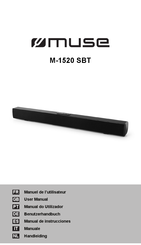 Muse M-1520 SBT User Manual