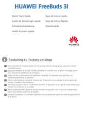 Huawei FreeBuds 3i Quick Start Manual
