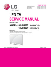 LG 60UB859Y-TA Service Manual