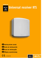 SOMFY Universal receiver RTS Installation Manual