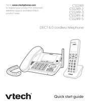 VTech CS5249-3 Quick Start Manual