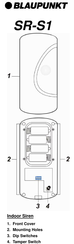 Blaupunkt SR-S1 Manual