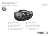 Philips AZB798T Short User Manual