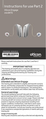 oticon Engage miniRITE Instructions For Use Manual