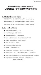 Cooler Master RS-650-AFBA-G1 User Manual