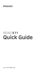 IROAD X11 Quick Manual