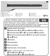 SOMFY Oximo WT Installer's Manual