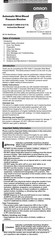 Omron HEM-6161T-E Instruction Manual