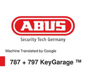 Abus KeyGarage 787 Installation And Operation Manual