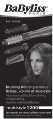 BaByliss multistyle 1200 Manual