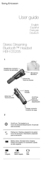 Sony Ericsson HBH-DS205 User Manual