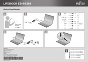 Fujitsu LIFEBOOK E549 Quick Start Manual