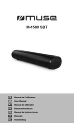 Muse M-1580 SBT User Manual