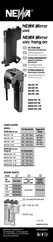 Newa Mirror NM UVC 9W Instructions And Warranty