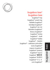 Bugaboo tray Instructions Manual