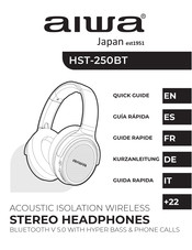 Aiwa HST-250BT Quick Manual