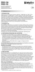 B.Well PRO-110 Instructions For Use