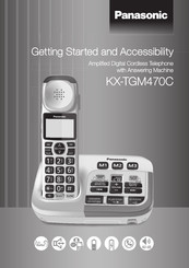 Panasonic KX-TGM470C Manual