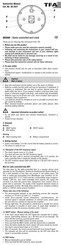 TFA DESIGN 60.3521 Instruction Manual