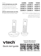 VTech LS6381 Quick Start Manual