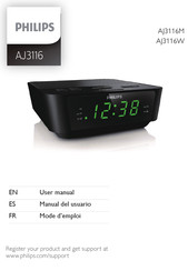 Philips AJ3116W User Manual
