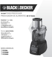 Black & Decker FP2500B Manual