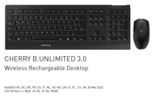 Cherry B.UNLIMITED 3.0 Operating Manual
