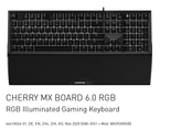 Cherry MX BOARD 6.0 RGB Operating Manual