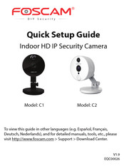 Foscam C2 Quick Setup Manual