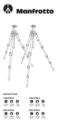 Manfrotto 190CXPRO4 Instructions