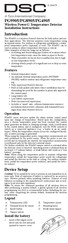 DSC PG9905 Installation Instructions