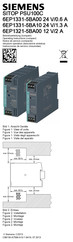 Siemens SITOP PSU100C 6EP1331-5BA00 Operating Instructions