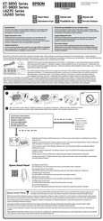 Epson EcoTank ET-3800 Series Start Here Manual