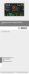 Bosch B520 Installation Manual