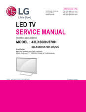 LG 43LX570H-UC Service Manual
