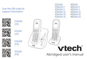 VTech CS6324 Abridged User Manual