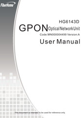 FiberHome HG6143D User Manual