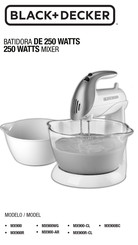 Black & Decker MX900 Manual