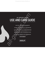 Wolf WM250FI Use And Care Manual